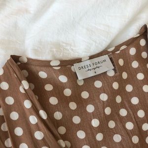 Clad&Cloth Polka Dot Jumpsuit
